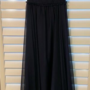 Elegant Navy Blue Bridesmaid Dress